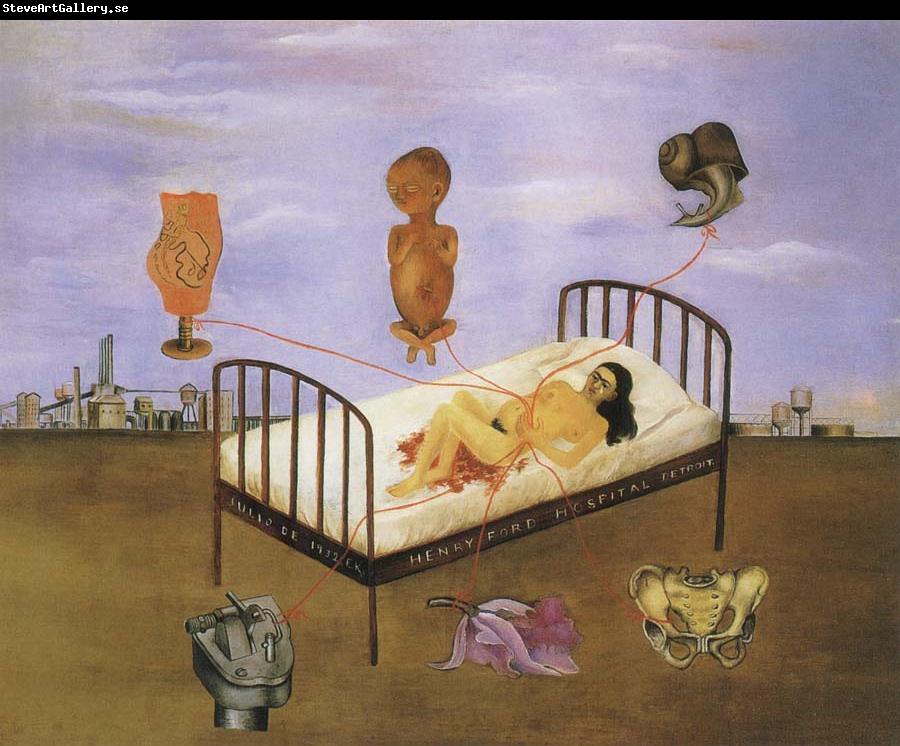 Frida Kahlo The hospital